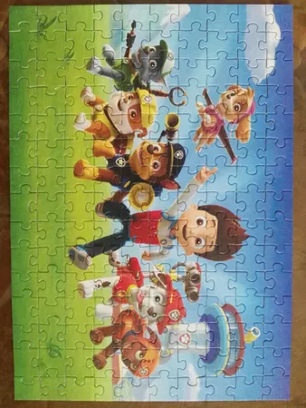 پازل 150 تکه ایران پازل طرح سگ های نگهبان