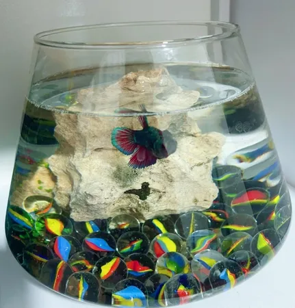 تیله شیشه ای مداد چوبی مدل چند پر بسته 100 عددی