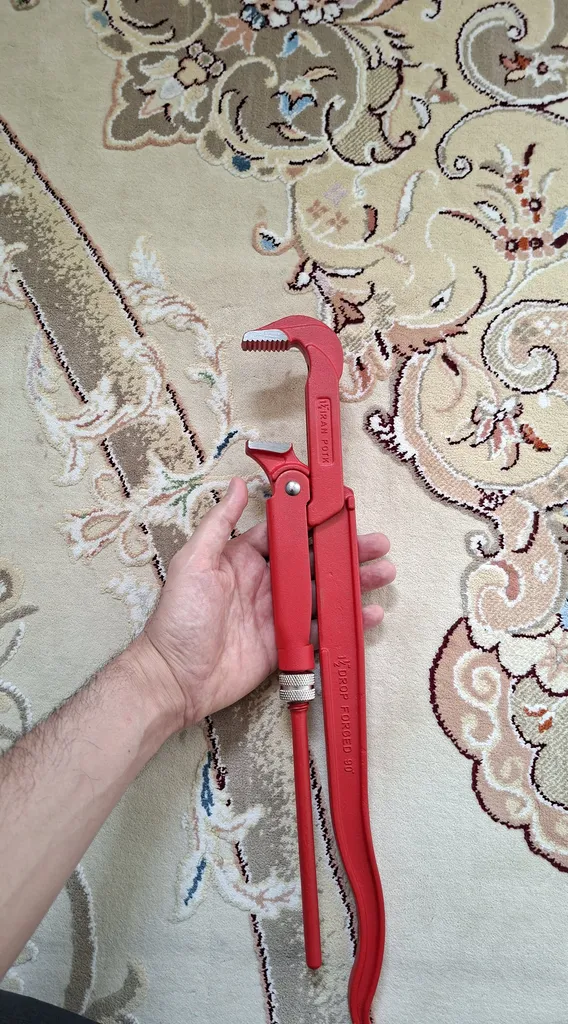 آچار لوله گیر ایران پتک مدل 001 سایز 1.5 اینچ