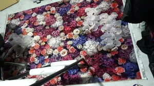 تجریه خرید فرش ماشینی محتشم طرح گل کد 100445