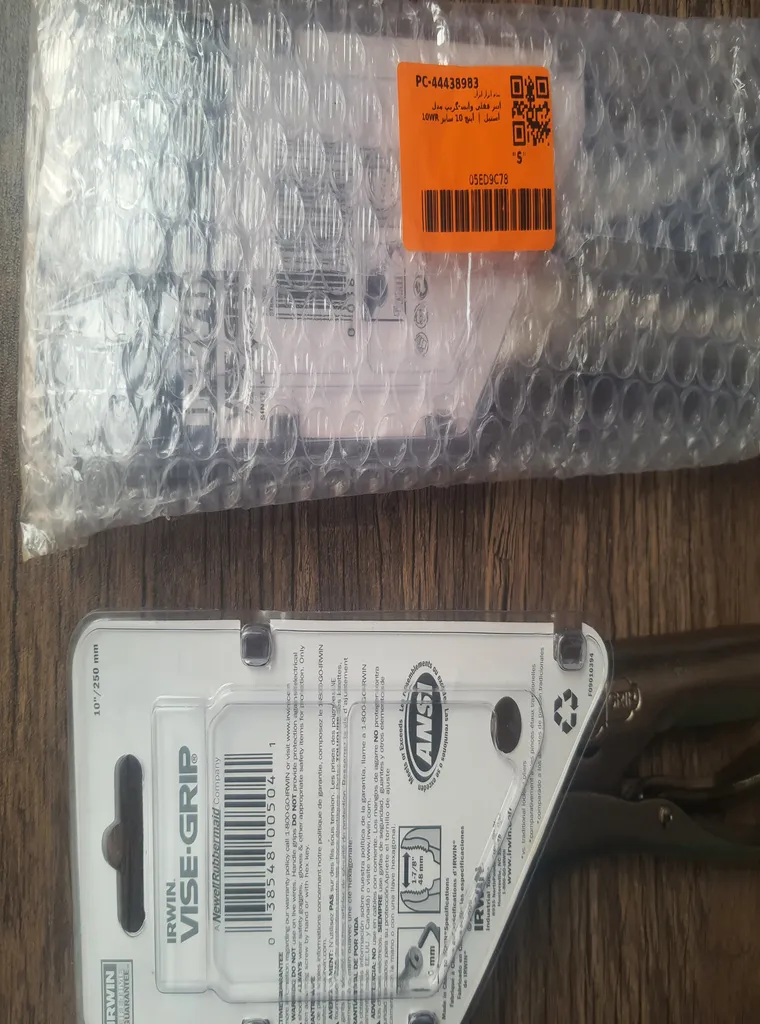 انبر قفلی وایس-گریپ مدل 10WR سایز 10 اینچ