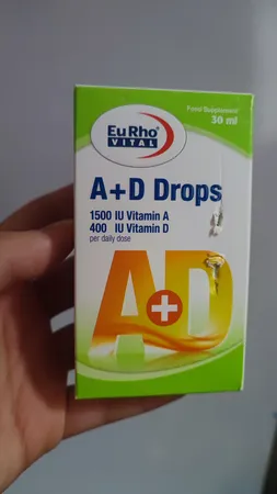قطره ویتامین آ + دی یوروویتال- 30 میلی لیتر