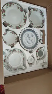 تجریه خرید سرویس غذاخوری 102 پارچه چینی زرین ایران سری ایتالیا اف مدل Bidgol درجه یک