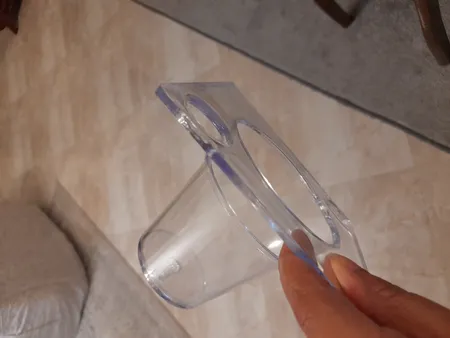 گلدان طرح آکواریوم کد ck106