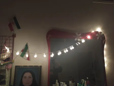 ریسه ال ای دی طرح ماه و ستاره طول 3 متر