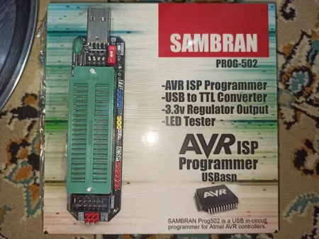 پروگرامر میکروکنترلر AVR سامبران مدل  Prog502