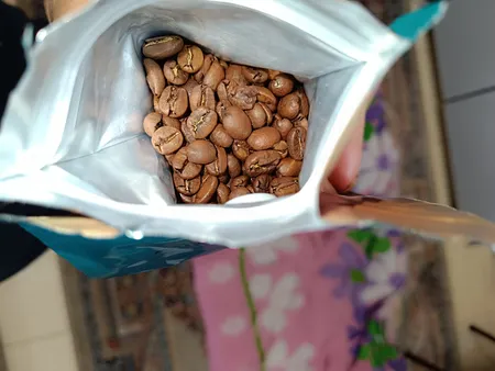 دانه قهوه کافی کریما طلایی قهوه ست - 250 گرم