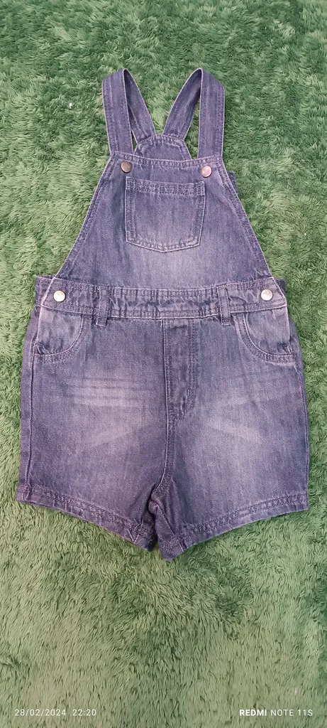 سرهمی جین نوزادی لوپیلو مدل تابستانه 4-6 ماه