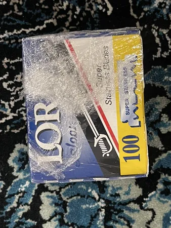 تیغ یدک سنتی لرد مدل 20102 بسته 100 عددی