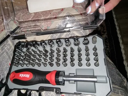 رابط سری پیچ گوشتی رونیکس مدل RH2716RH بسته 63 عددی