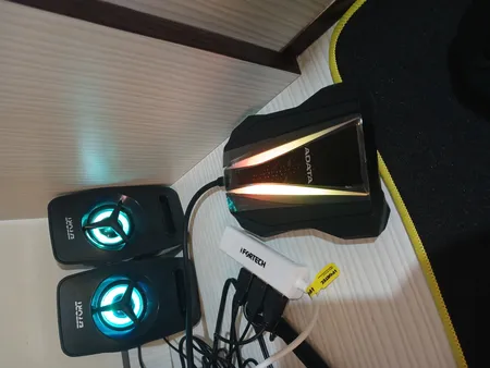 هارد اکسترنال ای دیتا مدل HD770G  ظرفیت یک ترابایت دارای رابط USB Type-A 3.2