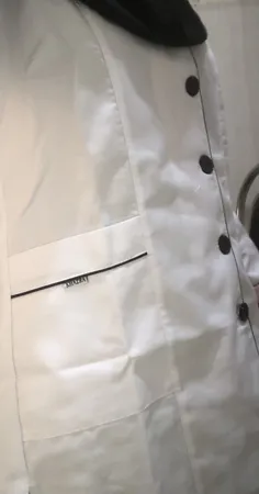 روپوش پزشکی زنانه خضرا مدل مروارید کد 32800