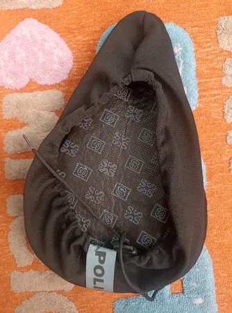 روکش زین دوچرخه مدل پافر چرمی