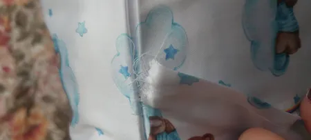 رو بالشی مدل ساتن ابریشم طرح خرس خوابالو مجموعه 2 عددی