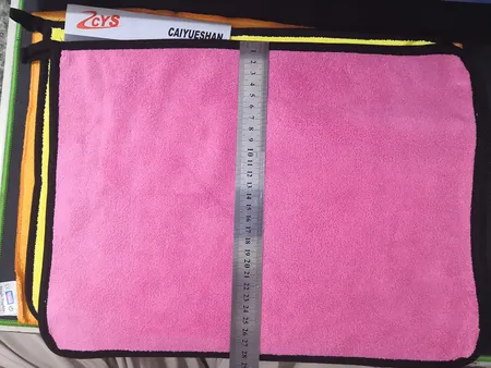 دستمال میکروفایبر نظافت خودرو مدل Caiyueshan