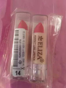 تجریه خرید رژ لب جامد الیزا مدل Mini شماره 14 مجموعه 2 عددی
