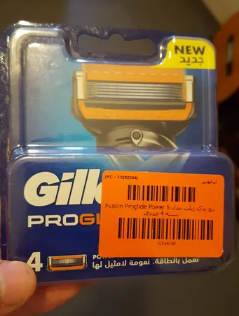 تیغ یدک ژیلت مدل Fusion Proglide Power 5 ‏بسته 4 عددی