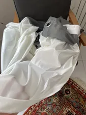 تجریه خرید پرده تیکو دکو مدل کتان هرینگ دورنگ ژوردار سایز 300x275 سانتی متر