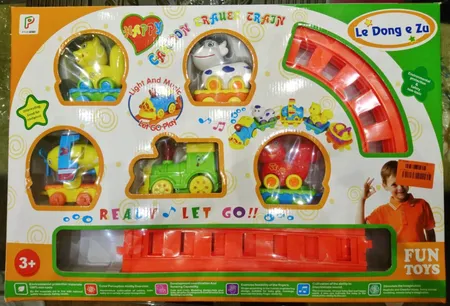 قطار اسباب بازی شنگ چوان مدل Animals