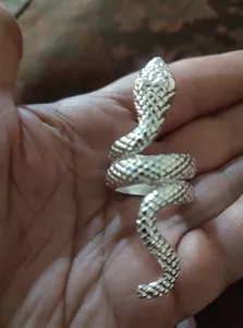 تجریه خرید انگشتر مدل مار بزرگ کد 689330