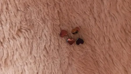 ریسه سنگ هماتیت طرح قلب کد Mn04