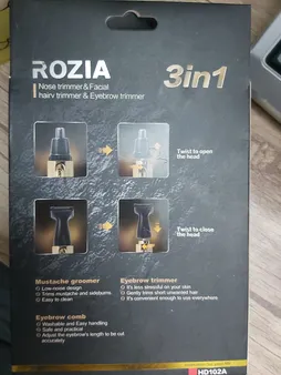 موزن گوش و بینی و ابرو روزیا مدل HD102A