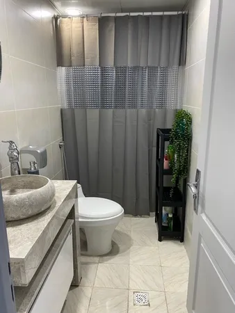 پرده حمام مدل 85 سایز 180x200 سانتی متر