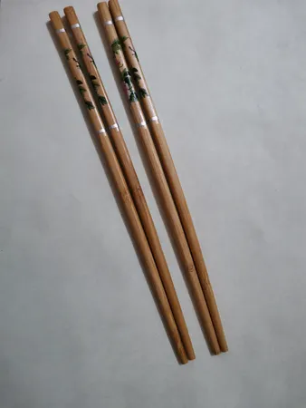 چوب غذاخوری چاپستیک مدل 001 بسته 4 عددی