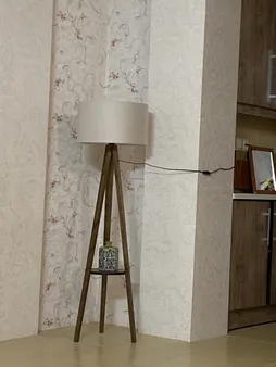 آباژور ایستاده مدل 3 پایه  طبقه دار 111