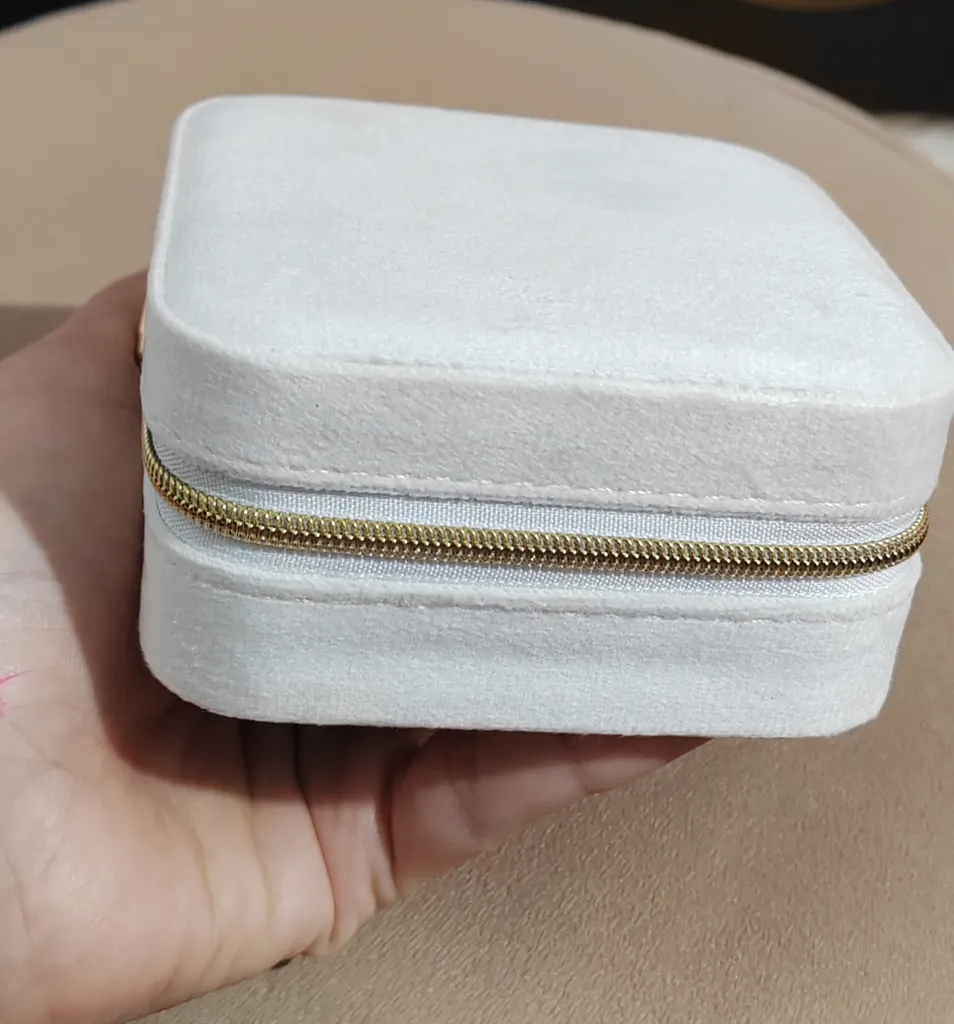 جعبه جواهرات جولری باکس تو مدل مخملی مسافرتی