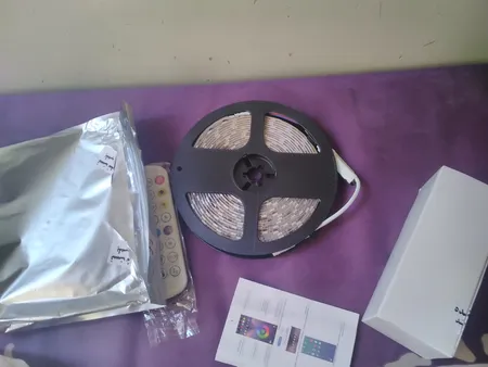 ریسه ال ای دی مدل RGB-remote-app موزیکال طول 5 متر