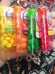 تجریه خرید قرص خوشبو کننده دهان سیم سیم مدل ویتامین C بسته 4 عددی