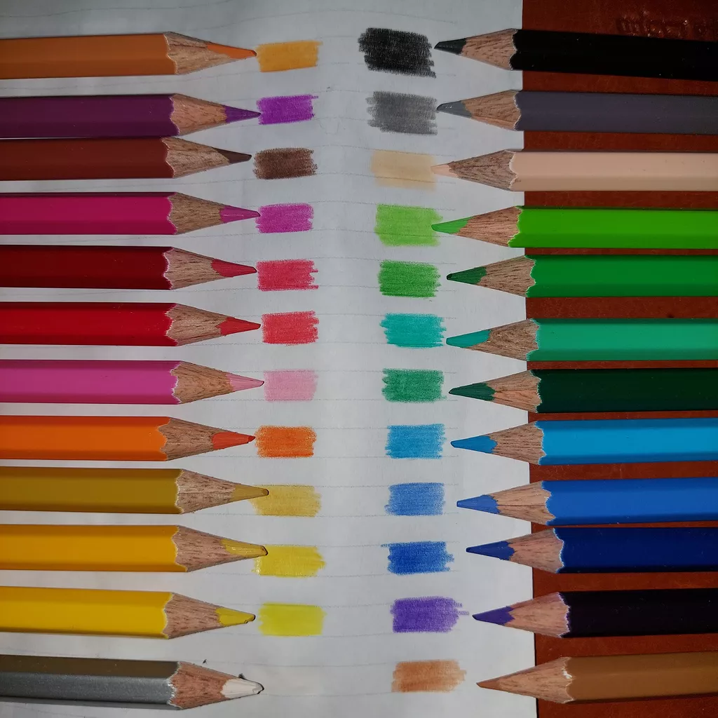 مداد رنگی 24 رنگ دامز کد 024