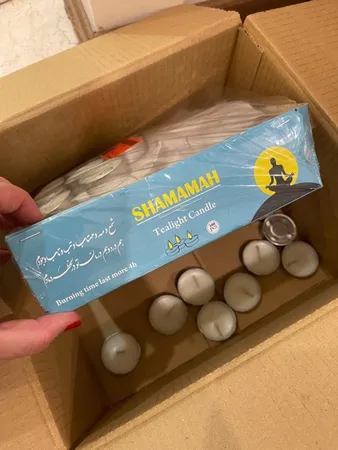 شمع وارمر رویا کندل مدل Tea Light بسته 100 عددی