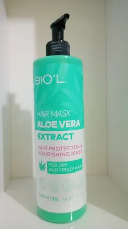 ماسک مو بیول مدل آلوئه ورا حجم 500 میلی لیتر