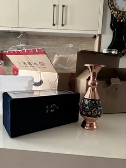 گلدان مسی مدل پرداز کد JR-16