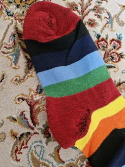 جوراب ساق بلند دخترانه کد 555