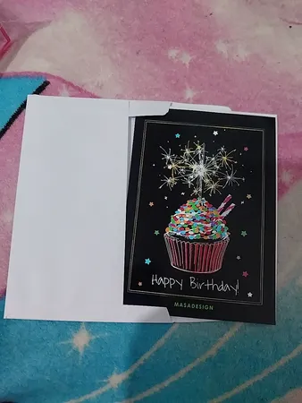 کارت پستال ماسا دیزاین مدل POSTHB طرح تبریک تولد مبارک