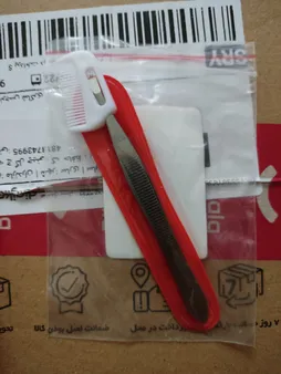 موچین به همراه شانه ابرو مدل 2540