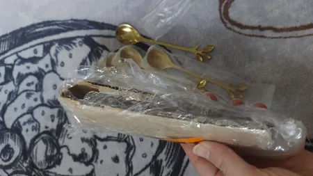 قاشق چای خوری مدل برگ کد 502 بسته 6 عددی