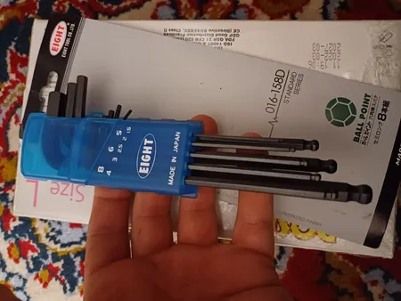 مجموعه 8 عددی آچار آلن ایت مدل 158D-016