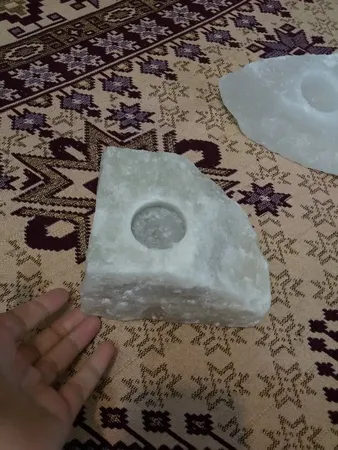 جا شمعی سنگ نمک مدل MT402