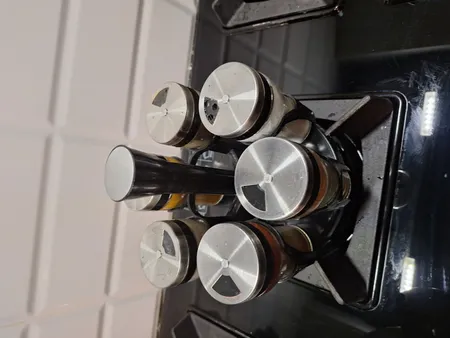 ست جا ادویه کاپریس مدل پارادایس مجموعه 6 عددی