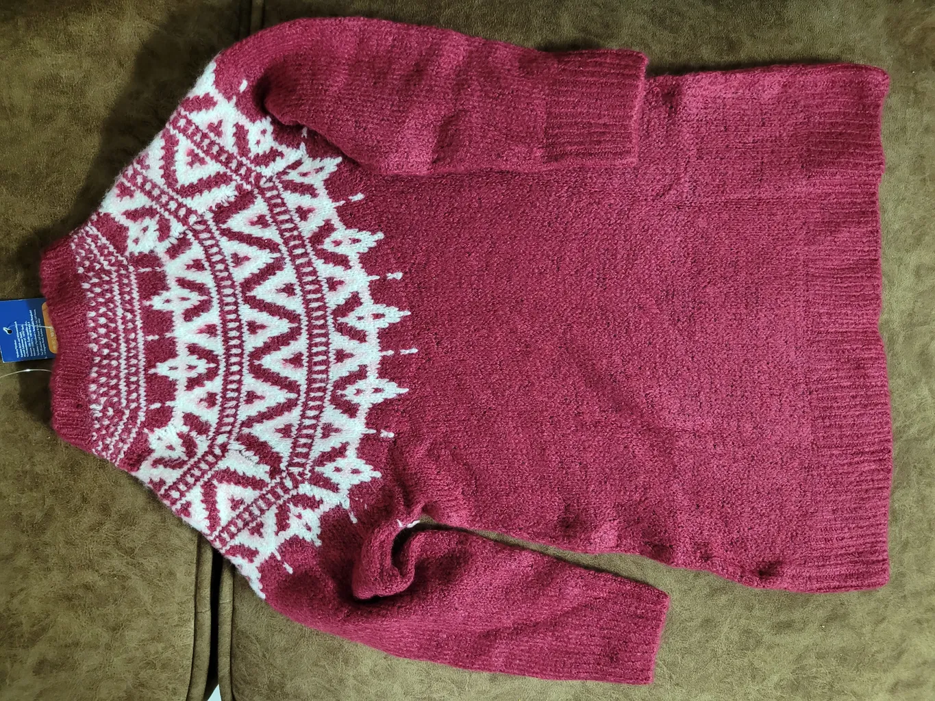 تونیک بافت دخترانه لوپیلو مدل SMB134