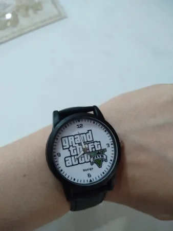 ساعت مچی عقربه ای ناکسیگو مدل GTA V کد LF6743