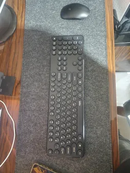 کیبورد و موس بی سیم رپو مدل X260، سوییچ ممبران، Full-Size