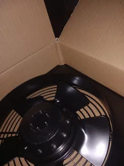 هواکش صنعتی دمنده سری آکسیال مدل VIF-20V2S طرح EBM