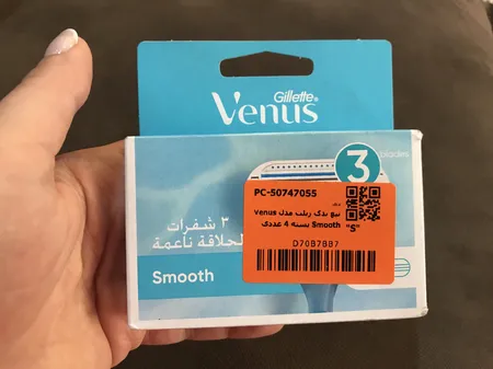 تیغ یدک ژیلت مدل Venus Smooth بسته 4 عددی