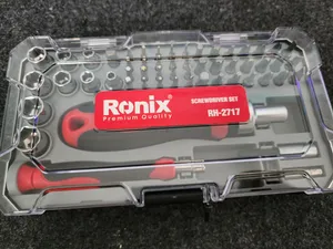 تجریه خرید مجموعه 55 عددی پیچ گوشتی جغجغه ای ساعتی و سری بکس رونیکس مدل RH-2717