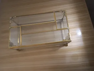 تجریه خرید جعبه دستمال کاغذی مدل شیشه ای کد H410